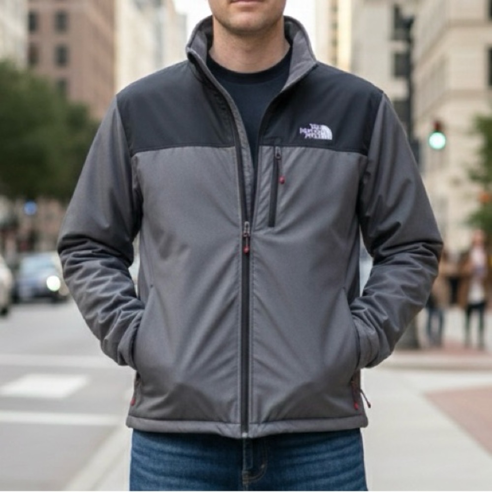 The North Face Men's Gray Jacket size Medium